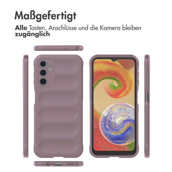 imoshion EasyGrip Back Cover für das Samsung Galaxy A14 (5G/4G) - Violett