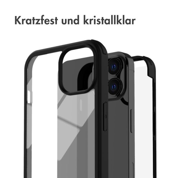 Accezz ﻿360° Rundumschutzhülle für das iPhone 13 Pro Max - Schwarz