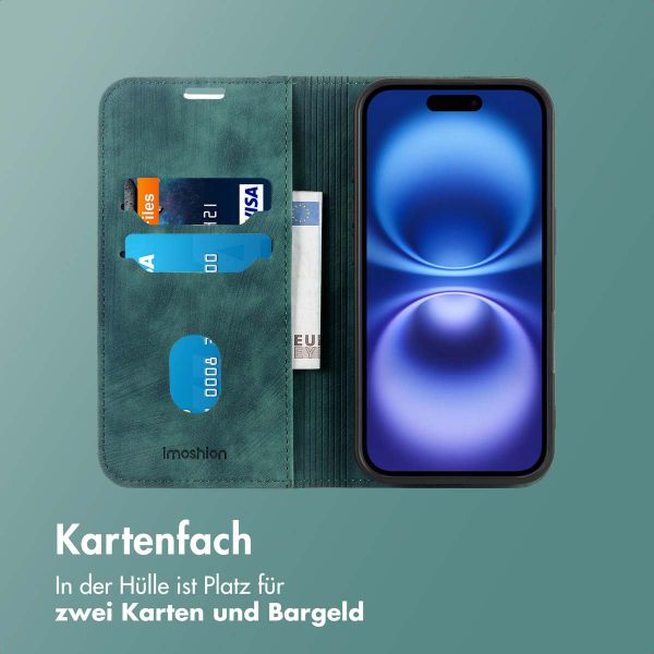 imoshion Slim Klapphülle Apple iPhone 16 - Grün