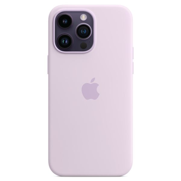 Apple Silikon-Case MagSafe für das Apple iPhone 14 Pro Max - Lila