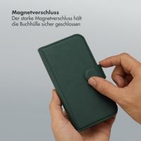 Selencia Olyn Abnehmbare Bookcase mit MagSafe Samsung Galaxy S26 - Grün