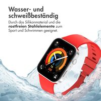 imoshion Silikonband für das  Huawei Watch Fit 3 - Rot