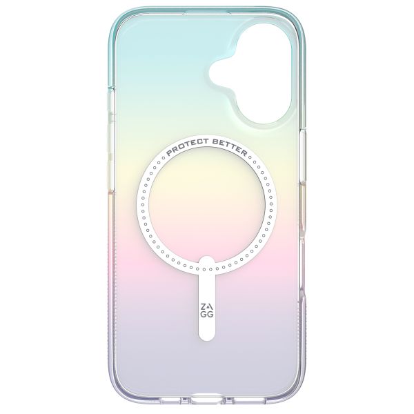 ZAGG Milan Snap Case mit MagSafe für das iPhone 16 - Iridescent