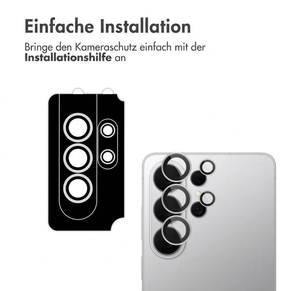 imoshion 2er-Pack Objektivschutz für Kamera für das Samsung Galaxy S26 Ultra - Silver Shadow