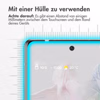 Accezz Screen Protector aus gehärtetem Glas Google Pixel 7