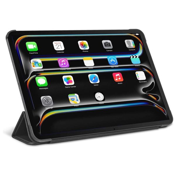 Decoded Textured Sillicon Slim Cover Apple iPad Pro 11 (2024) M4 - Charcoal