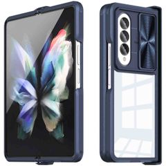 imoshion Back Cover mit Kameraschieber für das Samsung Galaxy Z Fold 4 - Dunkelblau