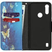 Design TPU Klapphülle für das Motorola Moto E6s