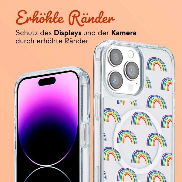 Gestalte deine eigene MagSafe Hülle mit abnehmbarem Band Apple iPhone 14 Pro Max - Transparent