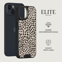 Burga Elite Gold Backcover für das Apple iPhone 15 Plus - Almond Latte