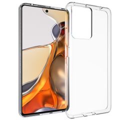 Accezz TPU Clear Cover für das Xiaomi 11T (Pro) - Transparent