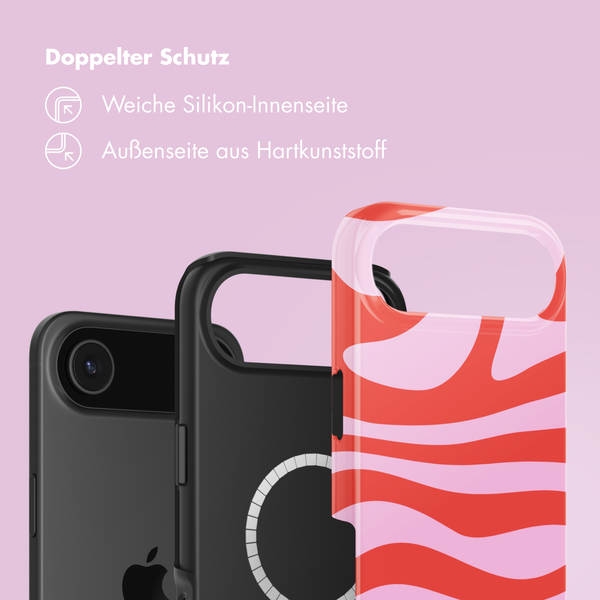 Selencia Vivid Rückabdeckung mit MagSafe Apple iPhone Air - Dream Swirl Pink