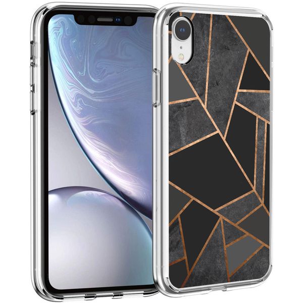 imoshion Design Hülle für das iPhone Xr - Black Graphic