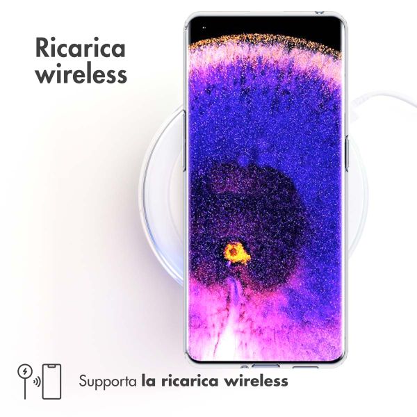 Accezz Clear TPU Backcover Oppo Find X5 5G - Transparent