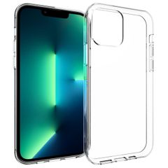 Accezz Clear TPU Backcover Apple iPhone 13 Pro - Transparent