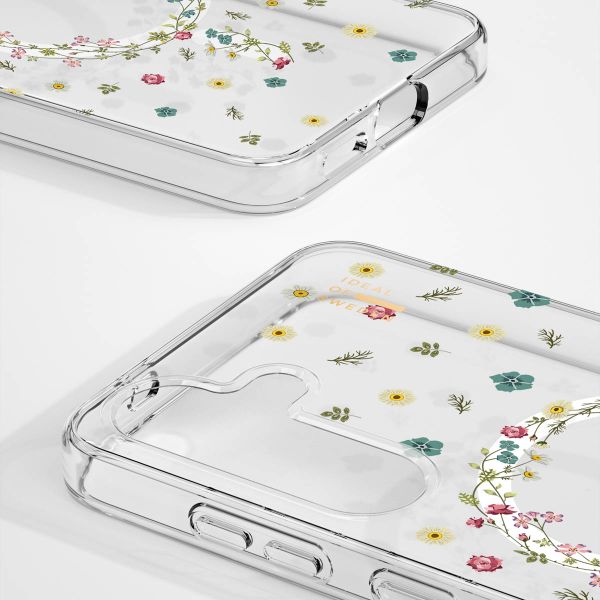 iDeal of Sweden Clear Case MagSafe für das Samsung Galaxy S25 - Petit Floral