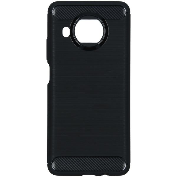 Brushed TPU Case für das Xiaomi Mi 10T Lite - Schwarz