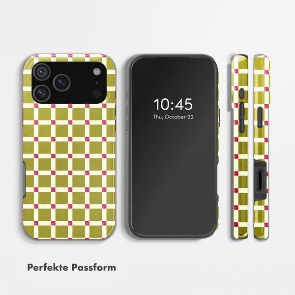 Selencia Vivid Back Cover Apple iPhone 18 Pro Max / 17 Pro Max - Check This Olive
