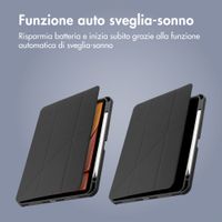 imoshion Origami Klapphülle Apple iPad 9 (2021) 10.2 Zoll / iPad 8 (2020) 10.2 Zoll / iPad 7 (2019) 10.2 Zoll - Schwarz
