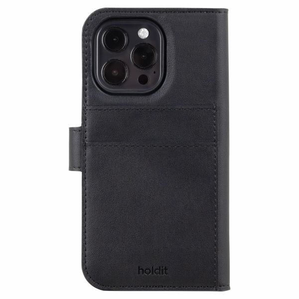 Holdit Wallet Case Magnet Plus für das Apple iPhone 16 Pro - Schwarz