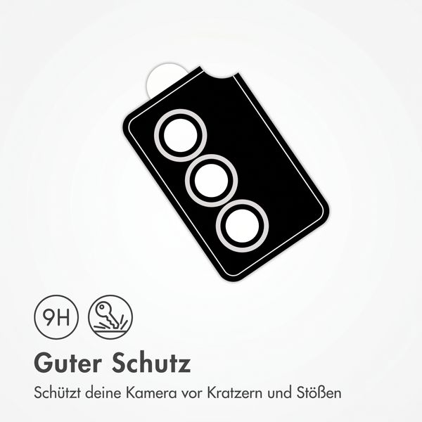imoshion 2er-Pack Objektivschutz für Kamera für das Samsung Galaxy S26 / S26 Plus - Silver Shadow