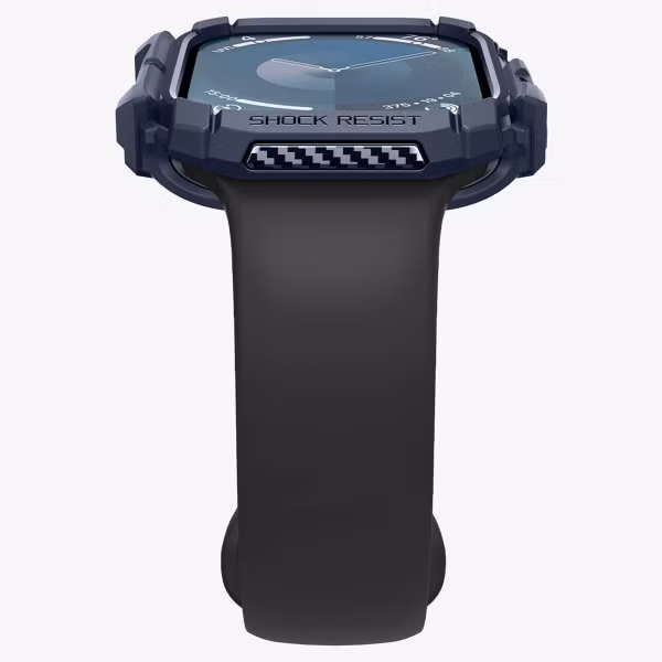 Spigen Rugged Armor™ Hülle für die Apple Watch Series 10 / 11 - 46 mm - Marineblau