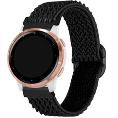 imoshion Elastisches Nylonarmband -   Universelle 18 mm Anschluss - Schwarz