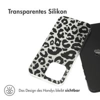 imoshion Design Hülle für das iPhone 15 Pro Max - Leopard / Schwarz