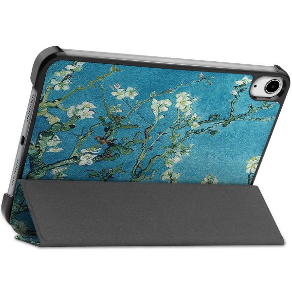 imoshion Design Trifold Klaphülle Apple iPad Mini 7 (2024) / iPad Mini 6 (2021) - Green Plant