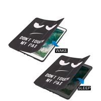 imoshion Design Trifold Klaphülle Apple iPad 6 (2018) 9.7 Zoll / iPad 5 (2017) 9.7 Zoll / Air 2 (2014)/Air 1 (2013) - Don't touch