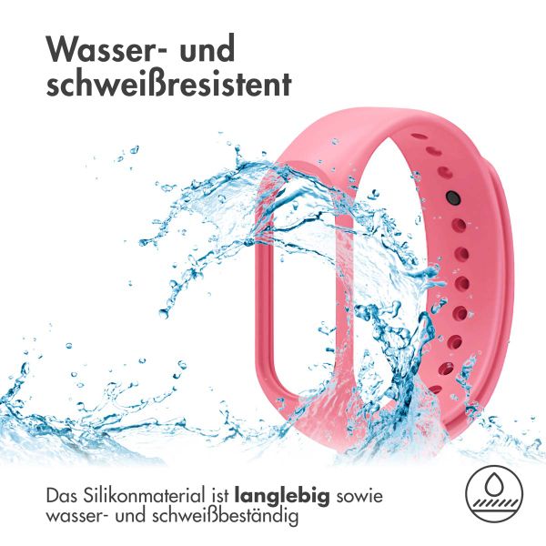 imoshion Silikonarmband für das Xiaomi Mi Band 3 / 4 - Rosa