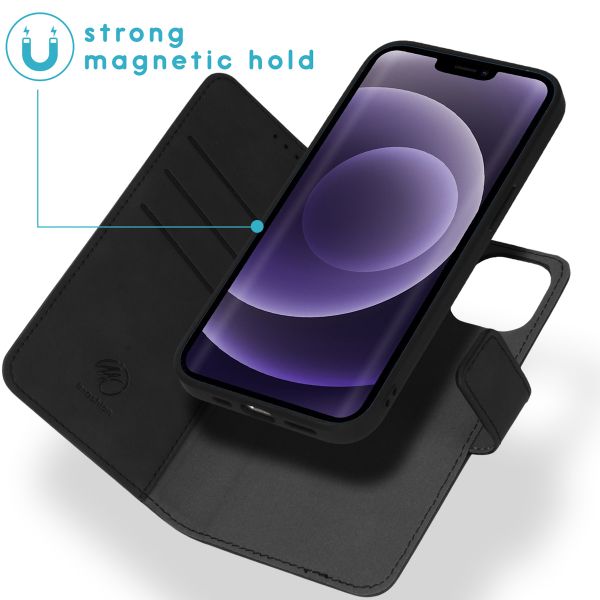 imoshion Entfernbare 2-1 Luxus Klapphülle Apple iPhone 13 - Schwarz