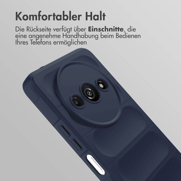 imoshion EasyGrip Back Cover für das Xiaomi Redmi A3 - Dunkelblau