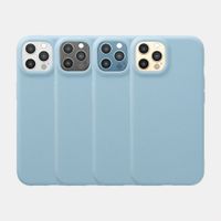 imoshion Texture Backcover iPhone 12 / 12 Pro - Hellblau