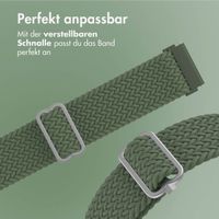 imoshion Gewebtes Nylonarmband - Universeller 20-mm-Anschluss - Dunkelgrün