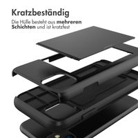 imoshion Backcover mit Kartenfach Apple iPhone 11 - Schwarz