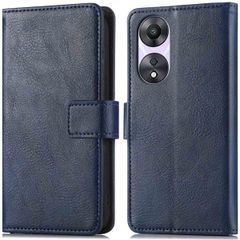 imoshion Luxuriöse Klapphülle Oppo A78 (4G) - Dunkelblau