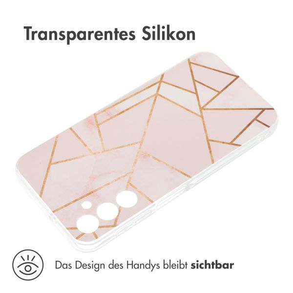 imoshion Design Hülle Samsung Galaxy A25 (5G) - Pink Graphic