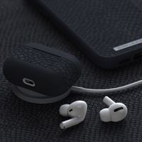 Njorð Collections Salmon Leather Case für Apple AirPods Pro 1 / Pro 2- Dark Grey