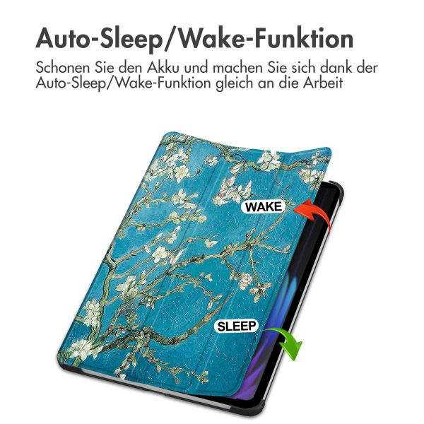 imoshion Design Trifold Klaphülle Xiaomi Pad 7 / 7 Pro - Green Plant