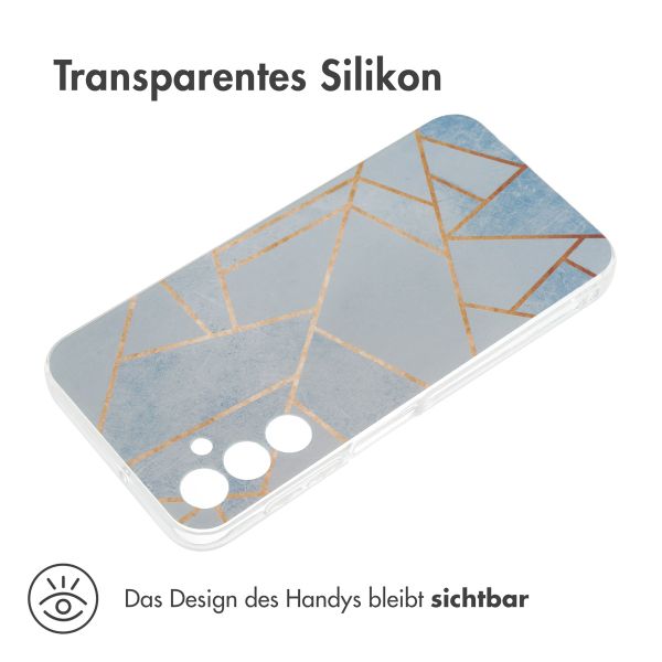 imoshion Design Hülle Samsung Galaxy A25 (5G) - Blue Graphic