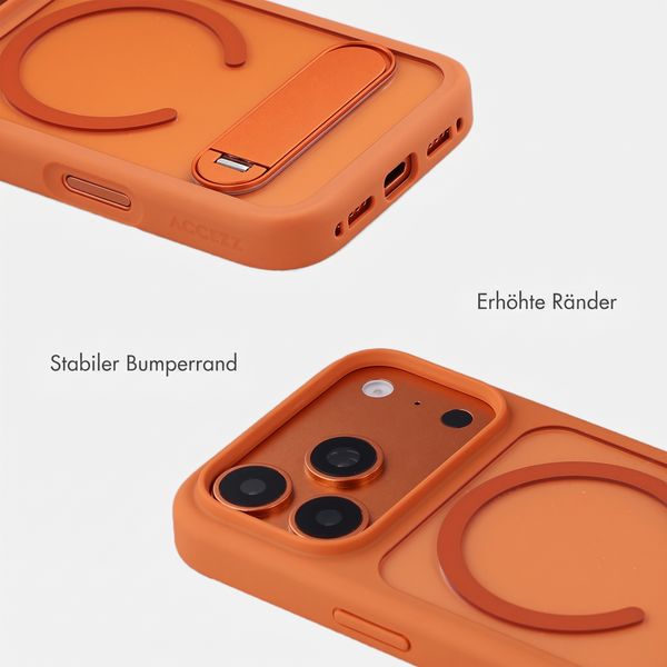 Accezz Hold Backcover mit MagSafe Apple iPhone 18 Pro / 17 Pro - Cosmic Orange