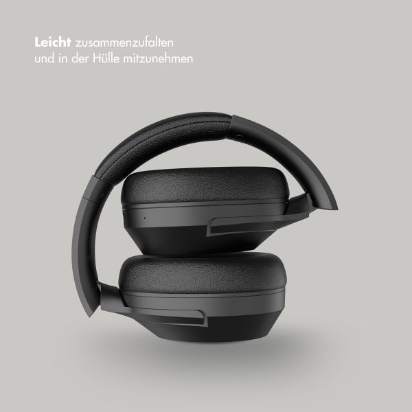 Selencia Urban Play Wireless Bluetooth Kopfhörer - Drahtloser Over-Ear Kopfhörer - mit Active Noise Cancelling - Midnight Black