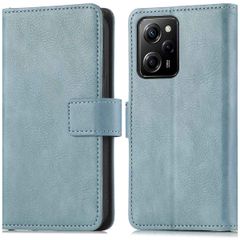 imoshion Luxuriöse Klapphülle Xiaomi Poco X5 Pro 5G - Hellblau
