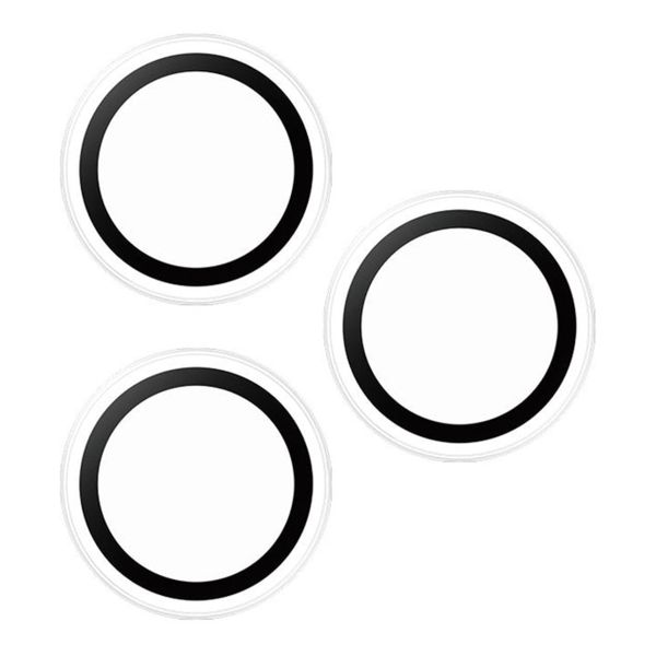 PanzerGlass Kameraprotektor Hoop Optic Rings für das Apple iPhone 16 Pro / 16 Pro Max