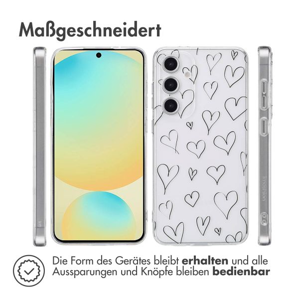 imoshion Design Hülle für das Samsung Galaxy S24 FE - Hearts