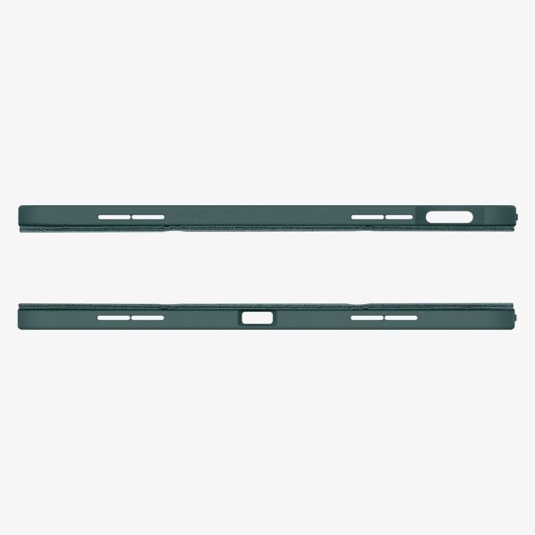 Spigen Urban Fit Klapphülle iPad Air 11 Zoll (2024) M2 / Air 5 (2022) / Air 4 (2020) - Midnight Green