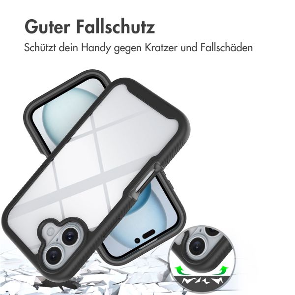 imoshion 360° Full Protective Case für das iPhone 16 - Schwarz