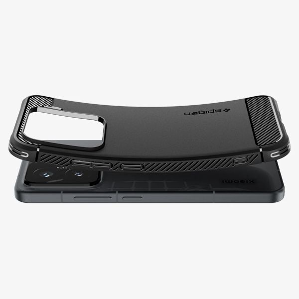 Spigen Schwarzes Rugged Armor Case Xiaomi 15 - Matte Black