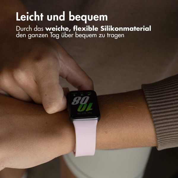 imoshion Silikonband für das  Samsung Galaxy Fit 3 - Rosa